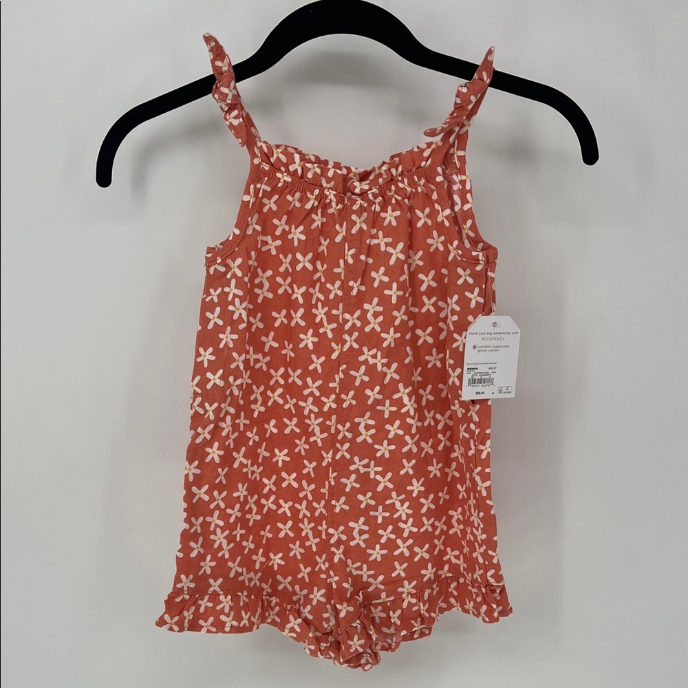 Little Co by Lauren Conrad Floral Girls Romper